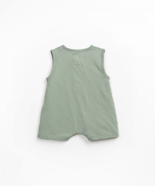 Combishort Jersey - Vanille Coton