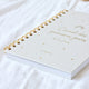Livre journal de grossesse - Vanille Coton