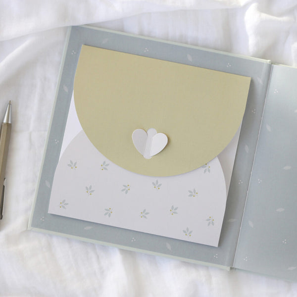 Livre journal de grossesse - Vanille Coton