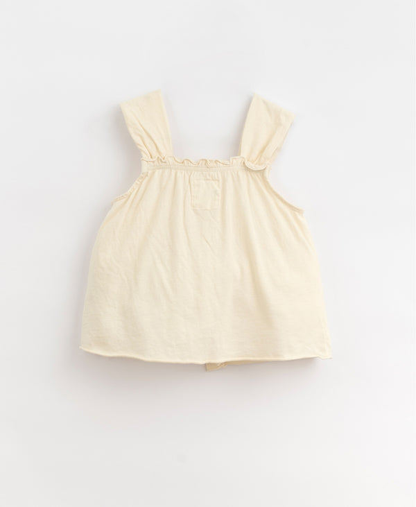 Tee-shirt sans manches - Vanille Coton