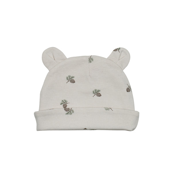 Bonnet pomme de pin - Vanille Coton
