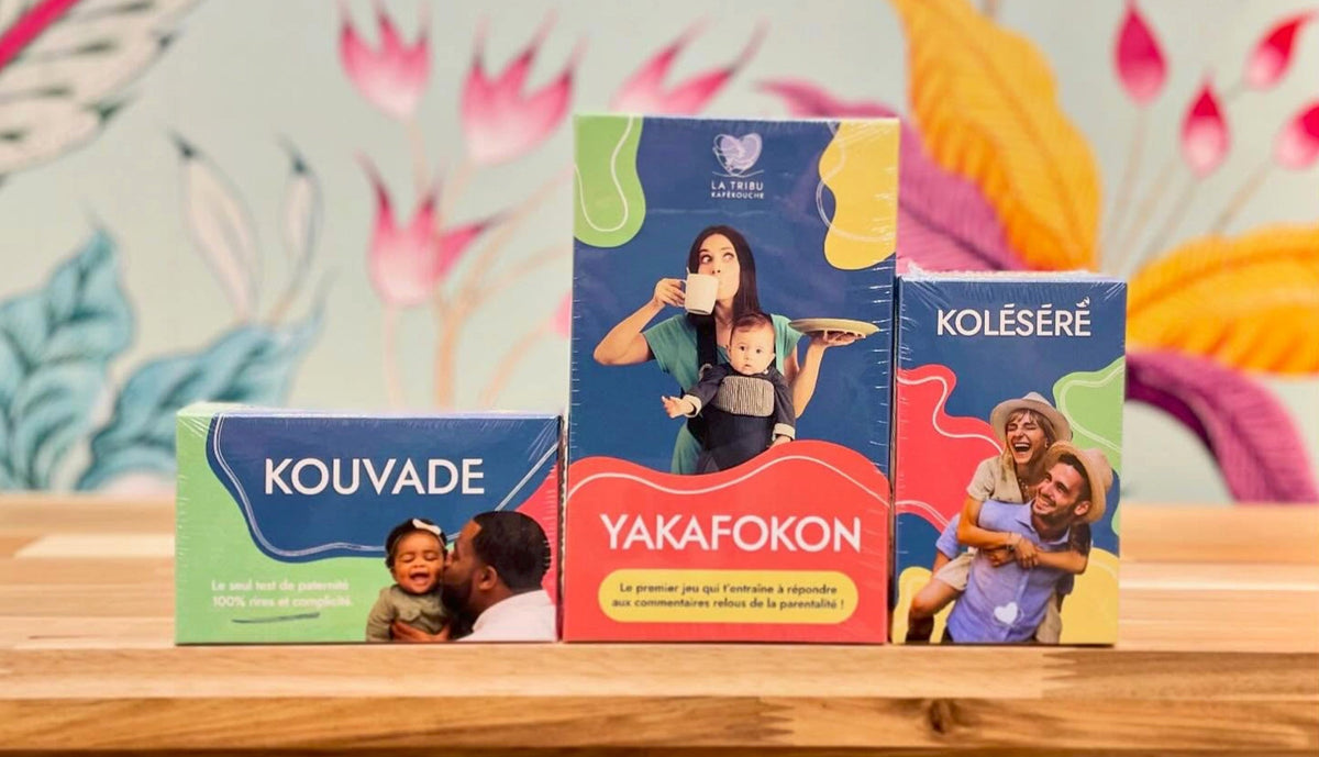KAFEKOUCHE YAKAFOKON - Jeu de Société Adulte Futurs et Jeunes Parents - Cadeau Couple Jeunes Parents Baby Shower - Jeux de Cartes Parentalité - Jeux de Société Adulte - Jeu de Carte KAFEKOUCHE YAKAFOKON - Jeu de Société Adulte Futurs et Jeunes Parents - Cadeau Couple Jeunes Parents Baby Shower - Jeux de Cartes Parentalité - Jeux de Société Adulte - Jeu de Carte