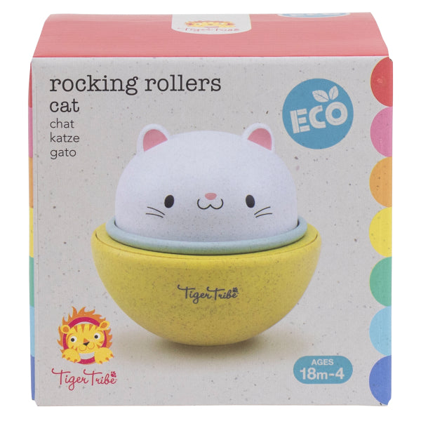 Rocking rollers Chat - Vanille Coton
