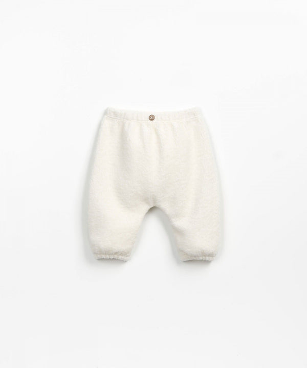 Pantalon touché polaire - Vanille Coton