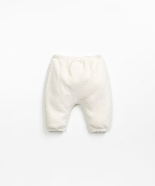 Pantalon touché polaire - Vanille Coton