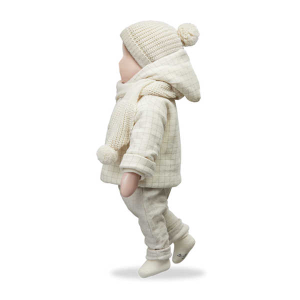 Chaussettes nouveaux-nés « Gil » - Vanille Coton