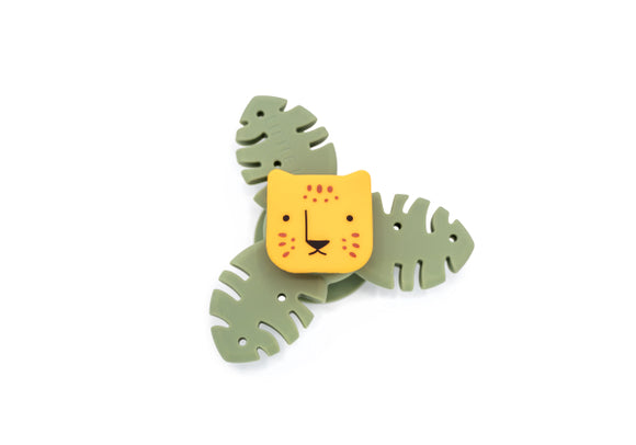 Baby spinner à ventouse jungle - Vanille Coton