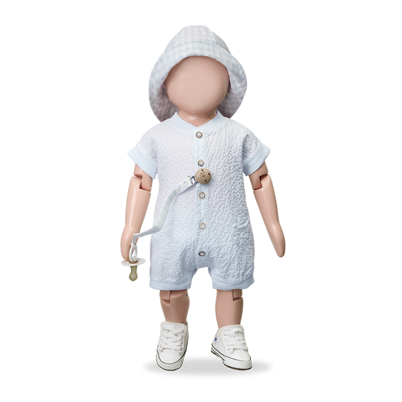 Combishort Filipos - Vanille Coton