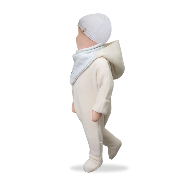 Combinaison à capuche BIARRITZ - Vanille Coton