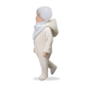Combinaison à capuche BIARRITZ - Vanille Coton