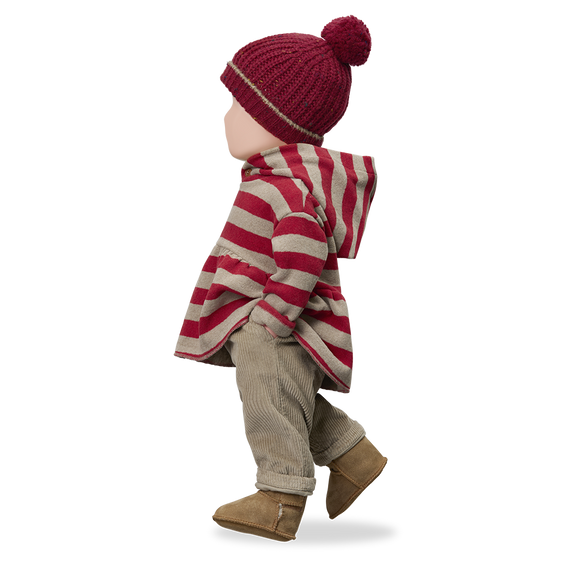 Robe à capuche BABINE - Vanille Coton