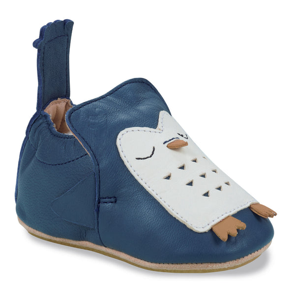 Chaussons Blublu Pingouin - Vanille Coton