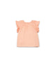 Blouse à volant tulipe - Vanille Coton