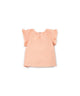 Blouse à volant tulipe - Vanille Coton