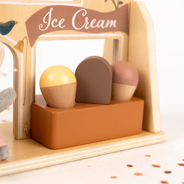 Mini valise Magasin de glaces - Vanille Coton