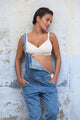 Soutien-gorge de grossesse et d'allaitement sans armature Serena - Vanille Coton