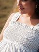 Robe de grossesse et d'allaitement Alice - Vanille Coton
