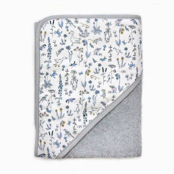 Cape de bain bébé Liberty Gus - Vanille Coton