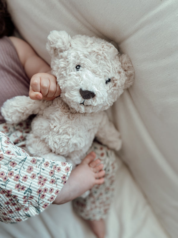 Peluche bruits blancs ourson - Vanille Coton