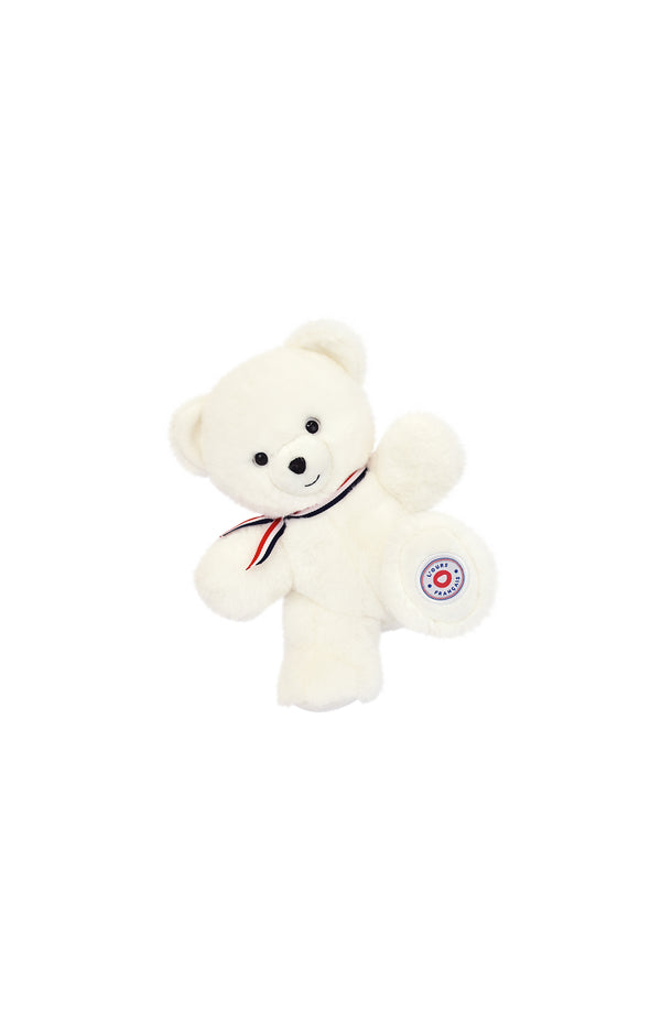 L'Ours Français blanc flocon - Vanille Coton
