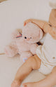 L'Ours Français rose tendre - Vanille Coton
