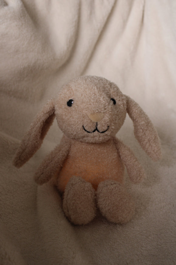 Peluche lumineuse lapin Milo - Vanille Coton