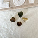 Punaises coeur - Vanille Coton