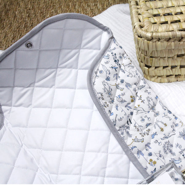 Matelas à langer de voyage Gus - Vanille Coton