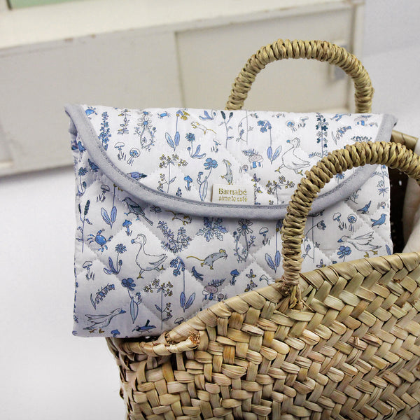 Matelas à langer de voyage Gus - Vanille Coton