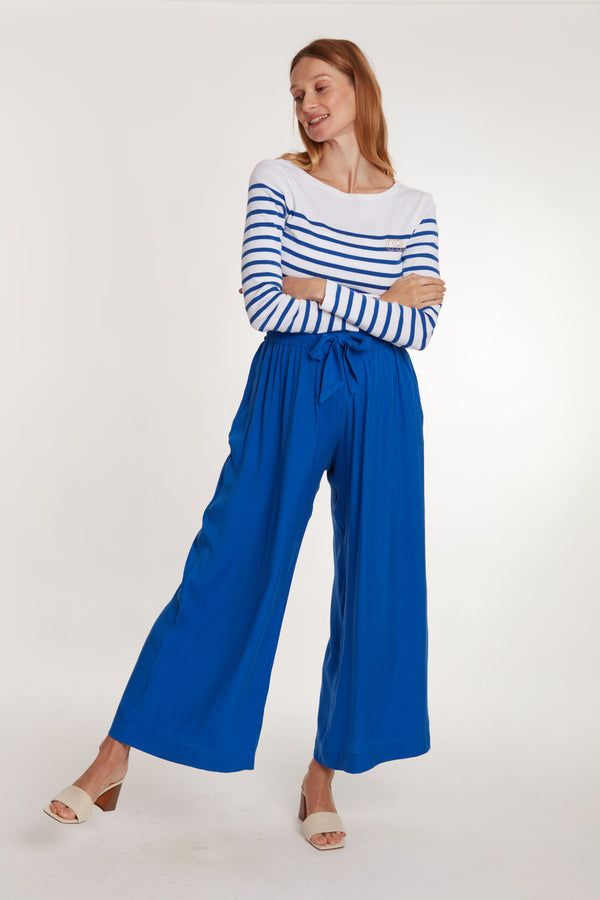 Pantalon de maternité Sahel - Vanille Coton