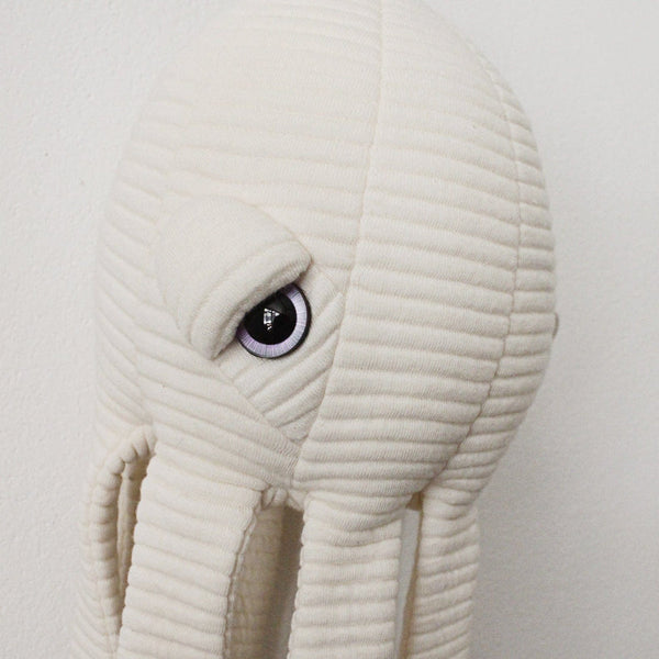 Mini Peluche monsieur poulpe - Vanille Coton