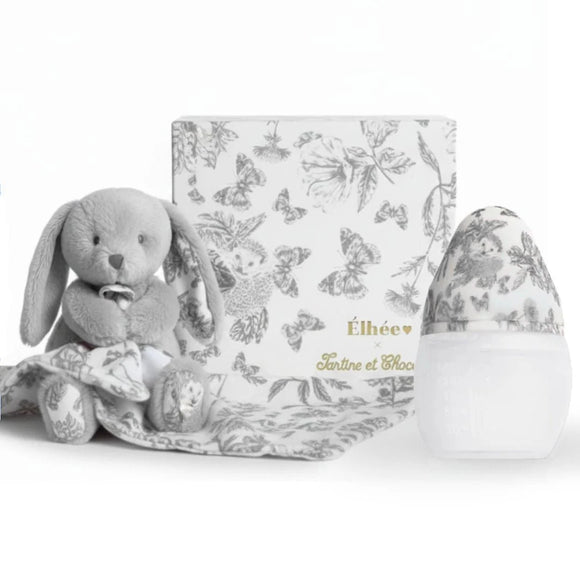 Coffret naissance Elhée/Tartine et Chocolat - Vanille Coton