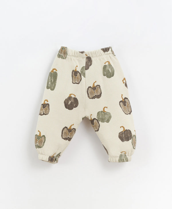 Pantalon poivron enfant - Vanille Coton