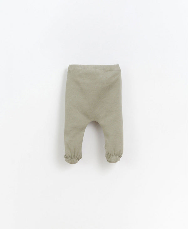 Pantalon legging bébé - Vanille Coton
