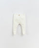 Pantalon legging bébé blanc - Vanille Coton