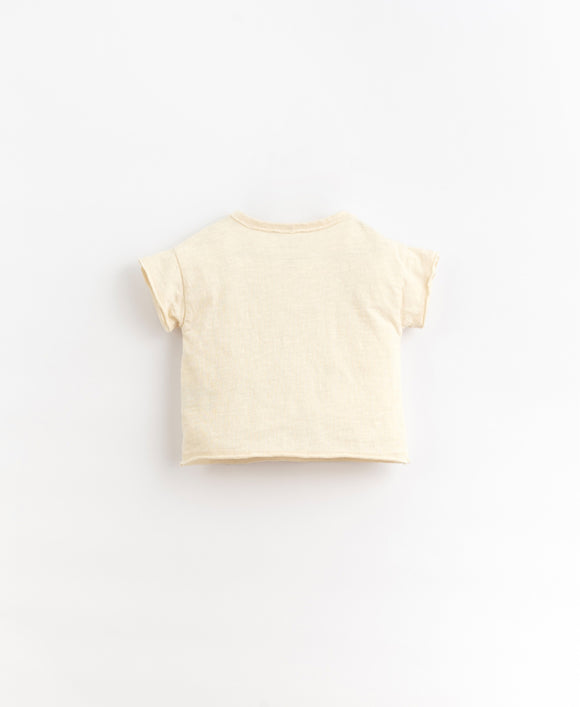 Tee-shirt manches courtes garçon - Vanille Coton