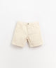 Short en jean blanc garçon - Vanille Coton