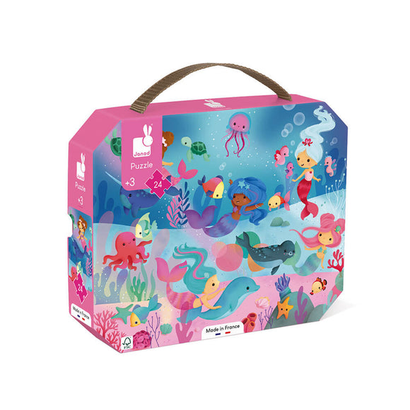 Puzzle enfant Sirènes - Vanille Coton